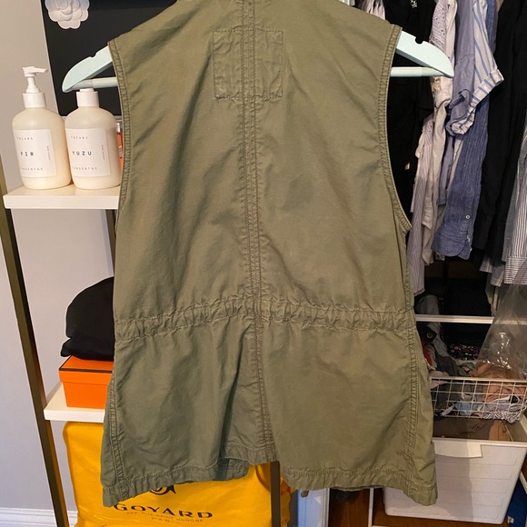Abercrombie & Fitch Army green vest - Picture 3 of 4